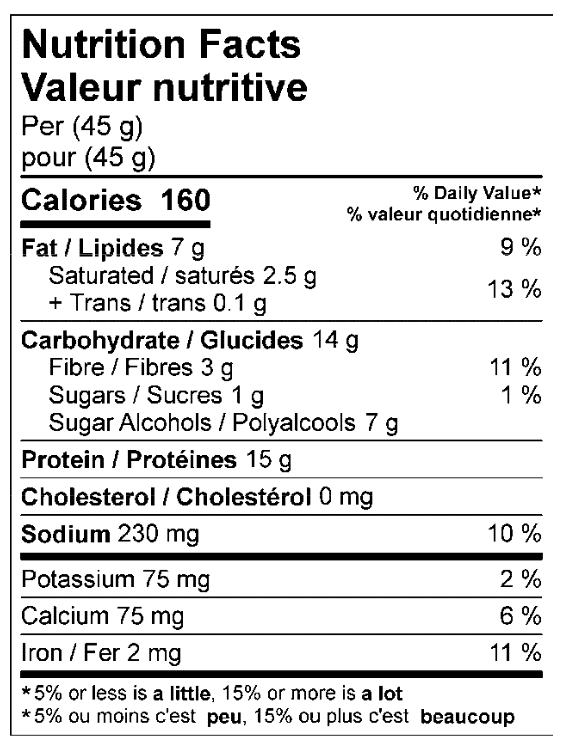 Screen Shot 2022-10-06 at 11.56.28 AM Cookies nutri value