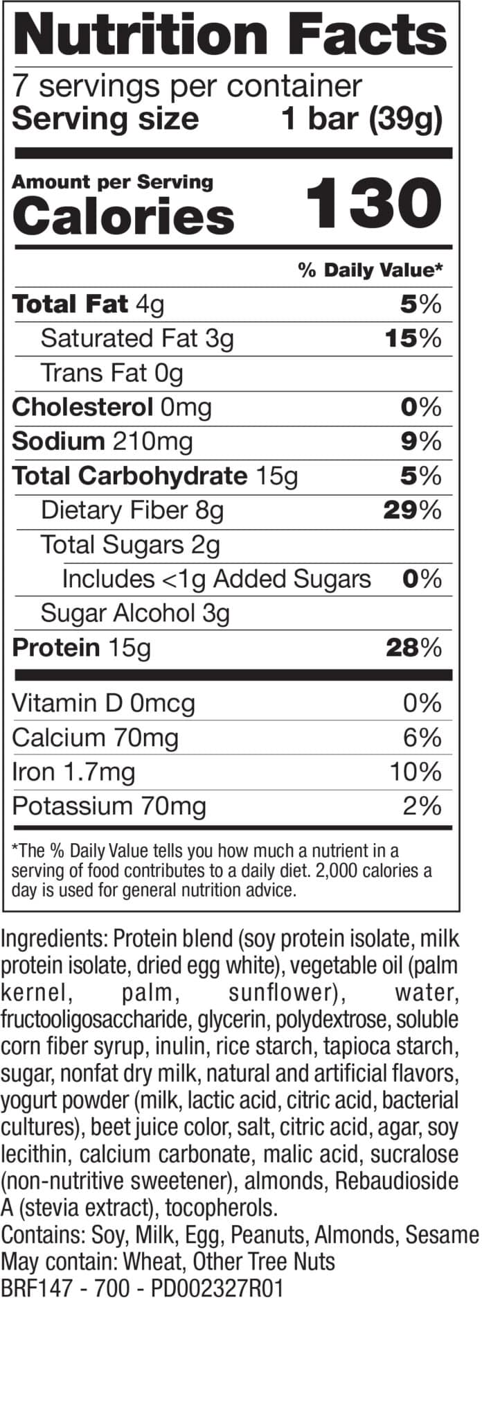 BRF147 - Berry Fluffy Bar