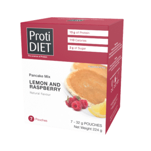 ProtiDiet Lemon Raspberry Protein Pancakes