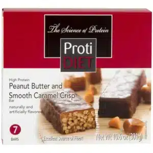 ProtiDiet Crunchy Caramel and Peanut Butter Bar